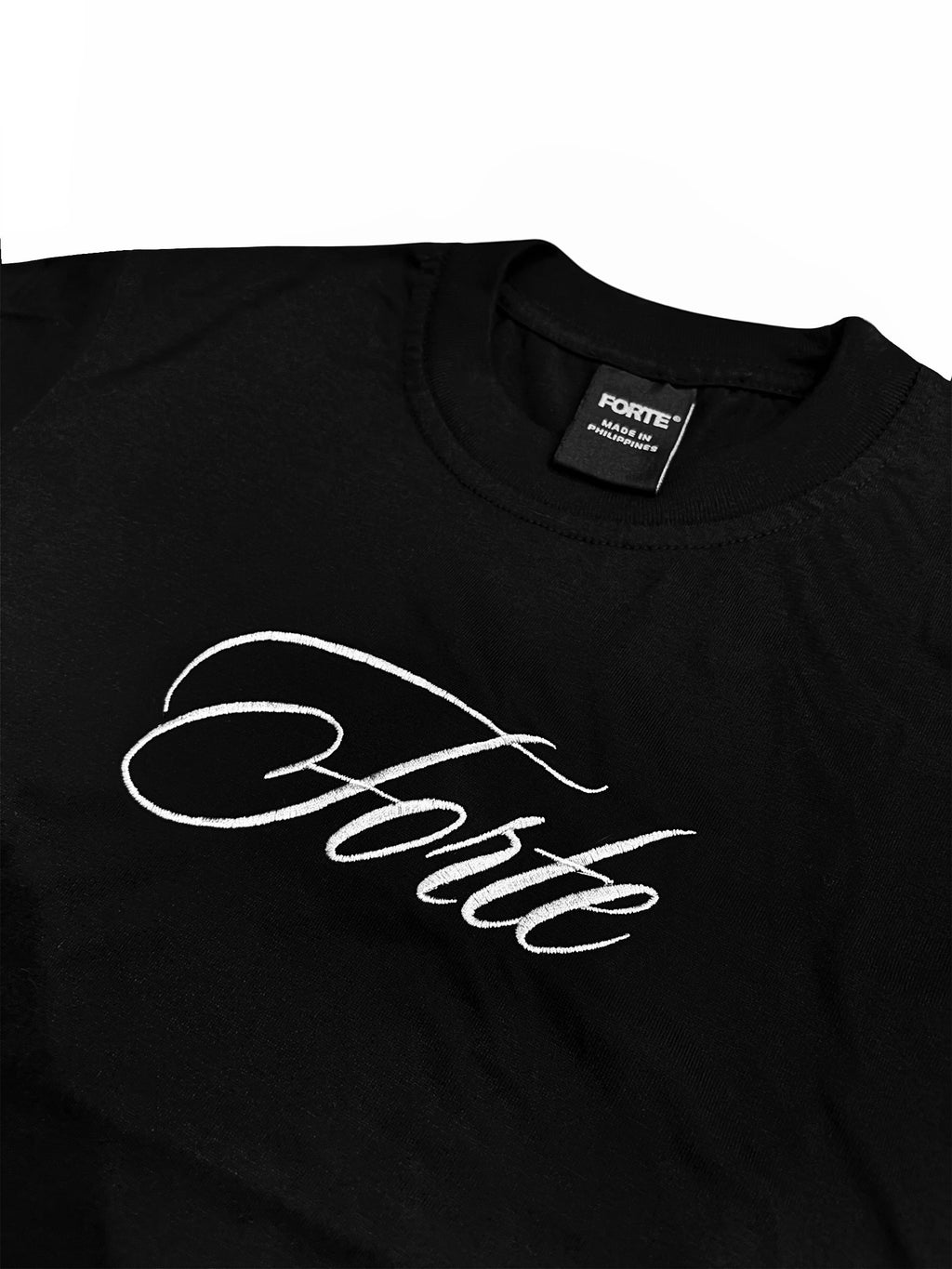 FORTE® - Embroidered Cursive Logo Baby Tee