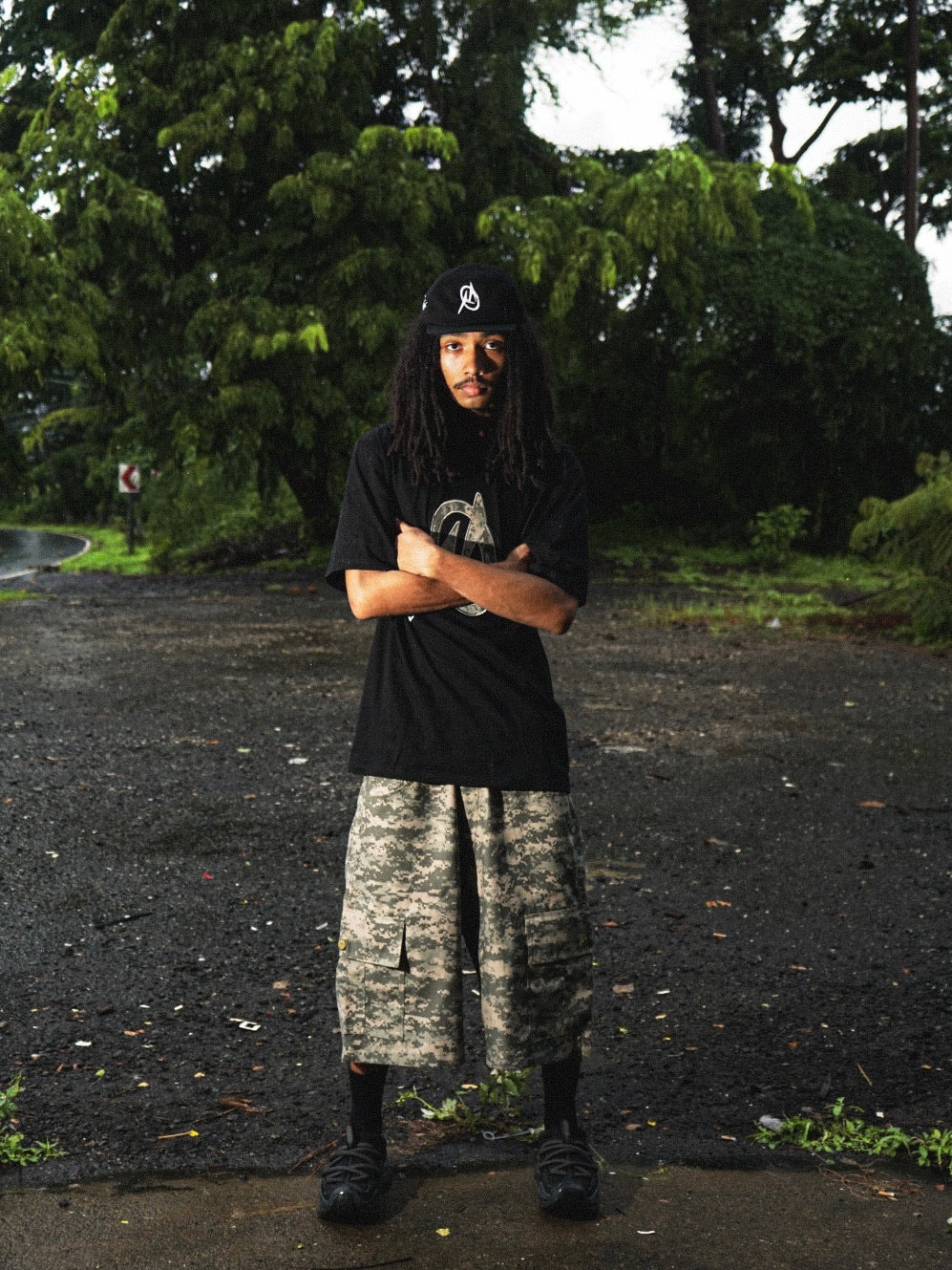 FORTE® - PIXEL CAMO TERRAIN CARGO SHORT