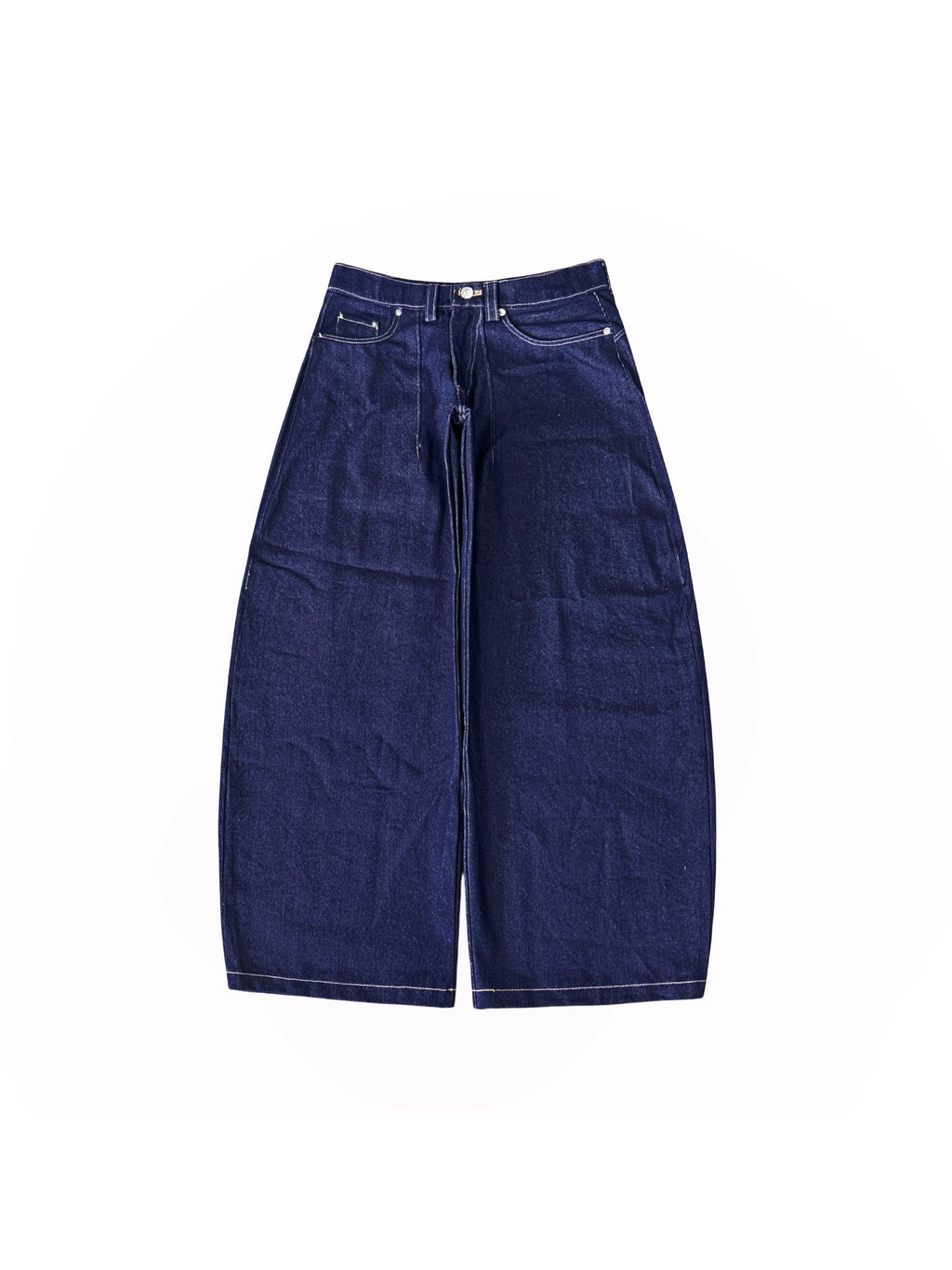 FORTE® HEAVY INDIGO BARREL RAW DENIM PANTS