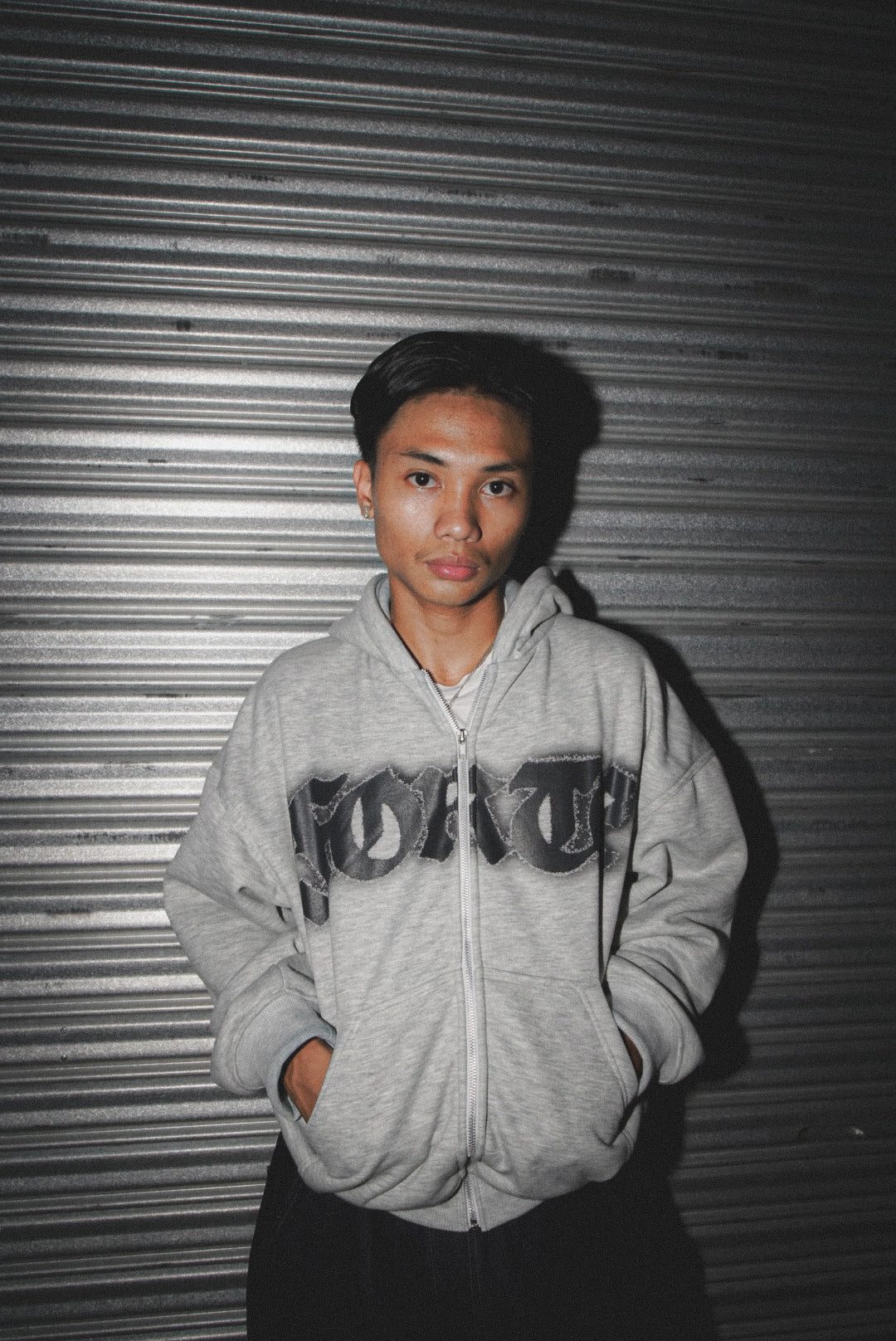 FORTE® - SPRAYED LOGO HOODIE