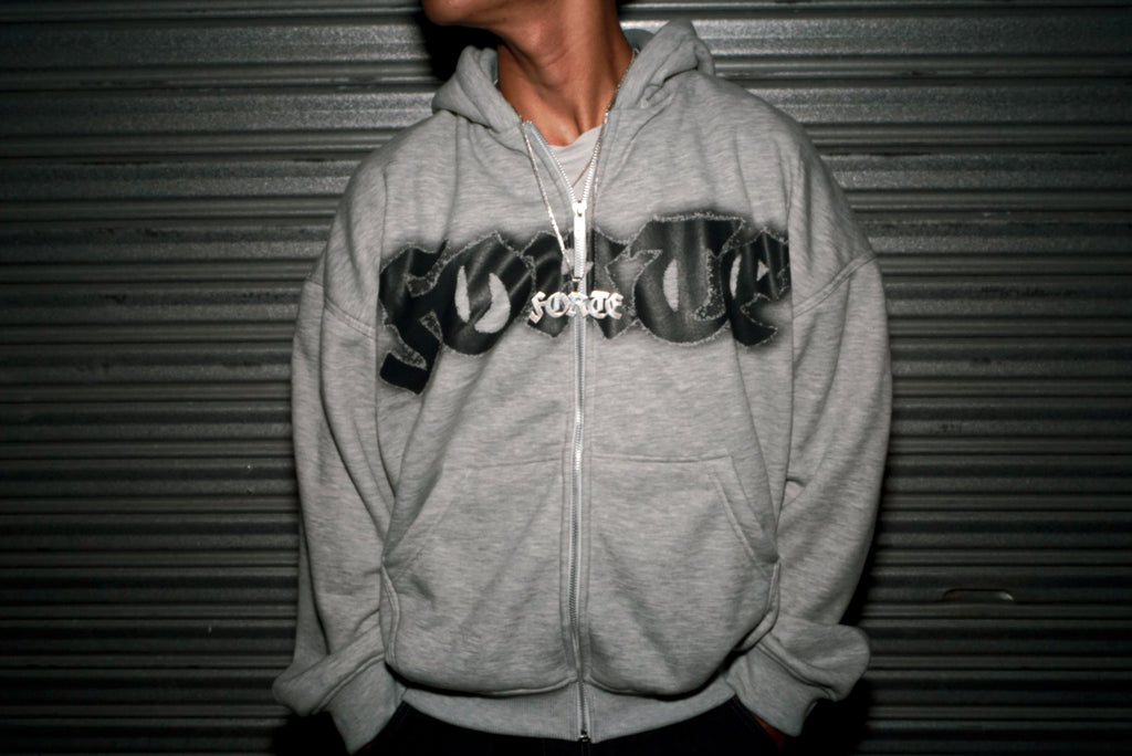 FORTE® - SPRAYED LOGO HOODIE