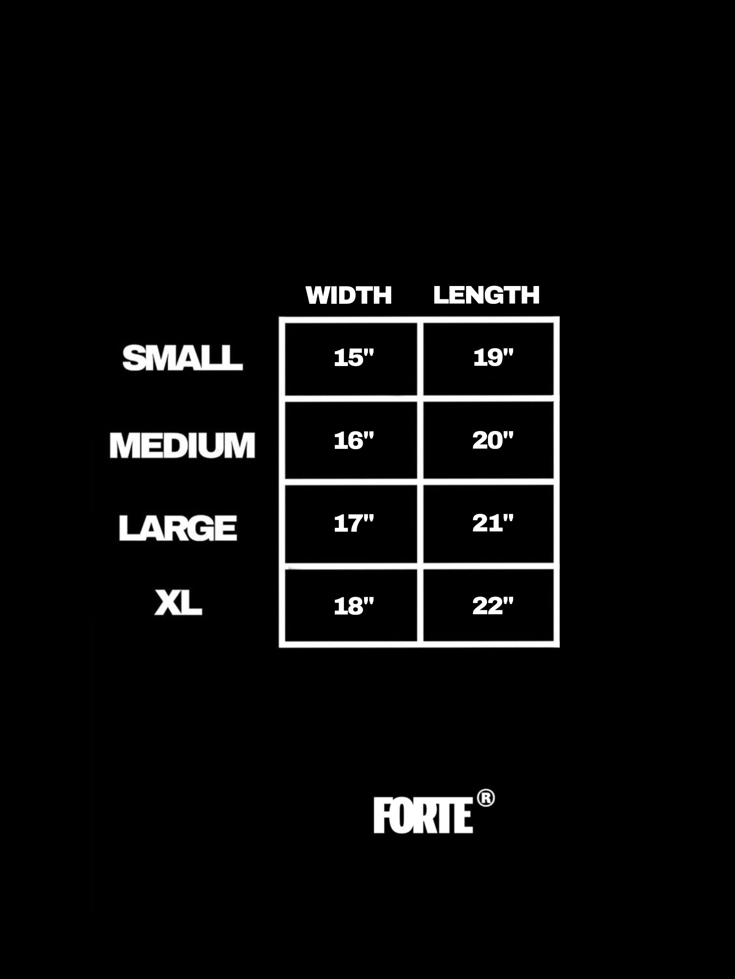 FORTE® - Embroidered Cursive Logo Baby Tee