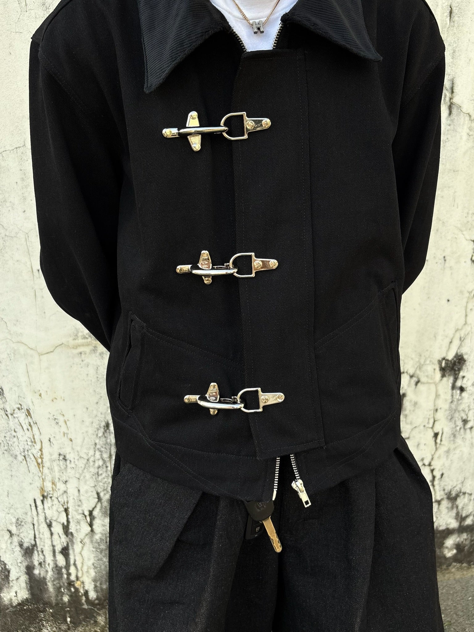 FORTE® Fireman Clasp Denim Jacket