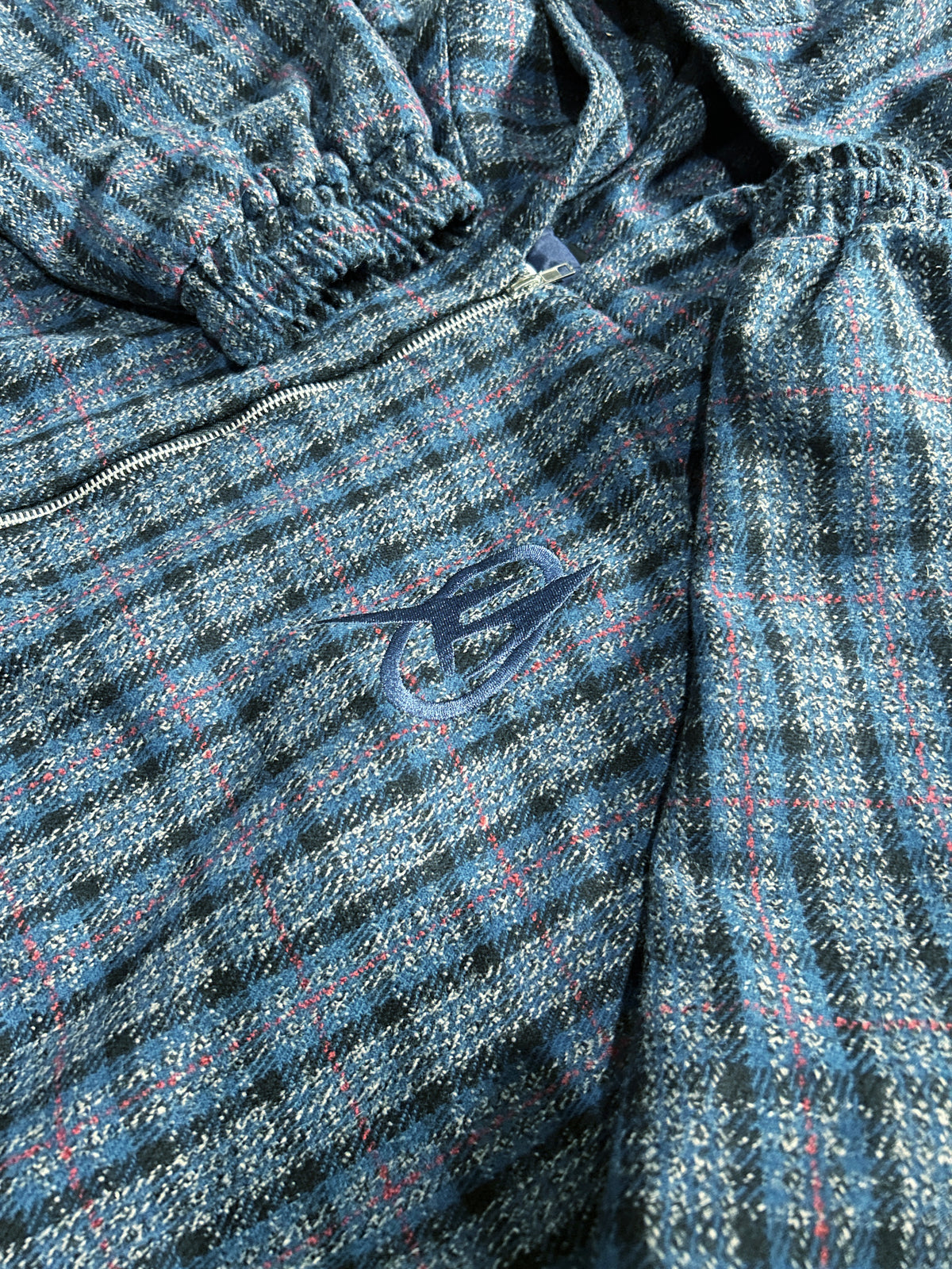 FORTE® - CHECKERED WOOL HOODIE