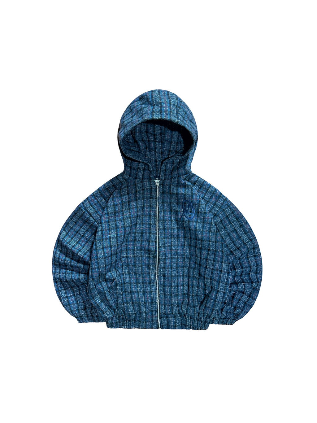 FORTE® - CHECKERED WOOL HOODIE